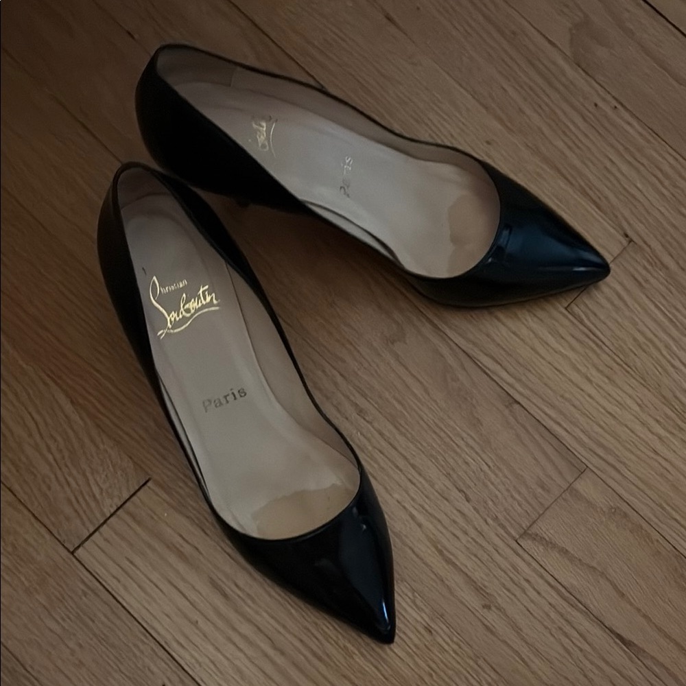 Christian Louboutin Black Heels, 38.5